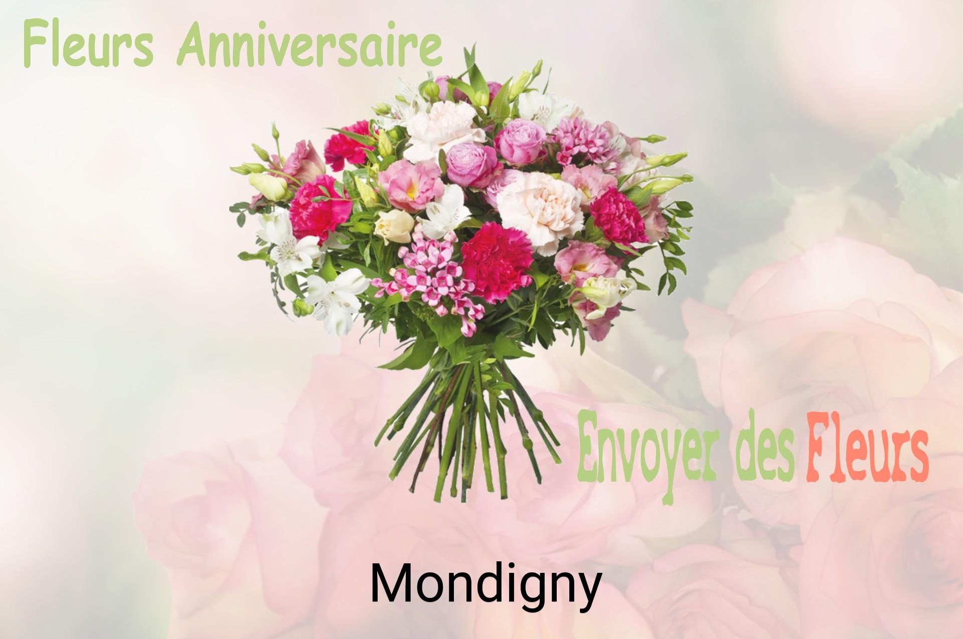 Bouquet de fleurs d’anniversaire livré à Mondigny